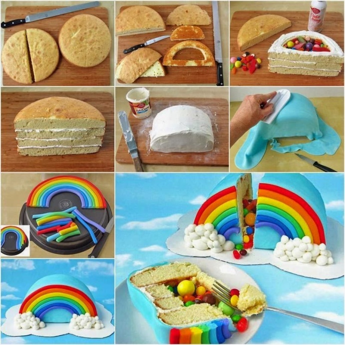 beautiful and yummy candy-filled rainbow surprise cake_n